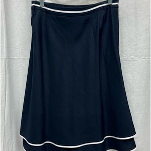 Ann Taylor Loft navy skirt